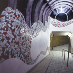 クラッシュタイル品川区勝島地下道-07