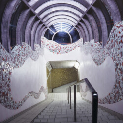 クラッシュタイル品川区勝島地下道-04