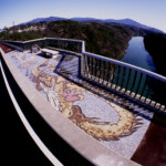 岐阜県中津川市城山大橋歩道